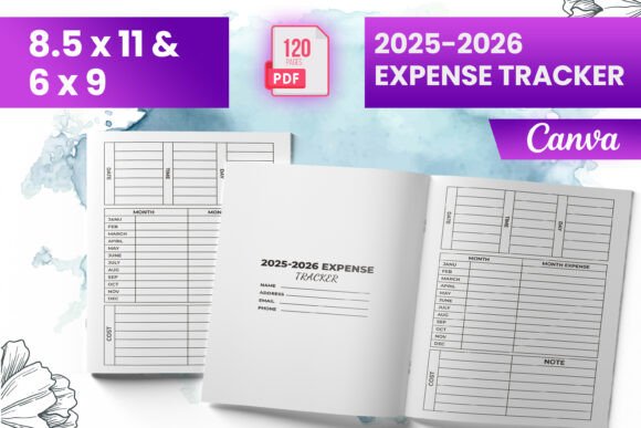 2025-2026 Expense Tracker KDP: A Must-Have Tool for Financial Management