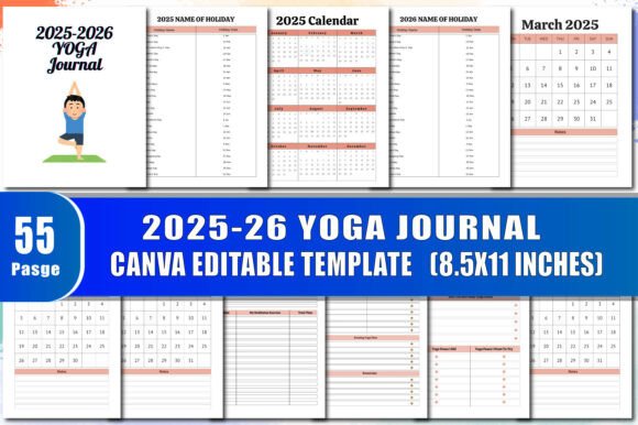 2025-2026 Yoga Journal: A Comprehensive Guide to Planning Your Practice
