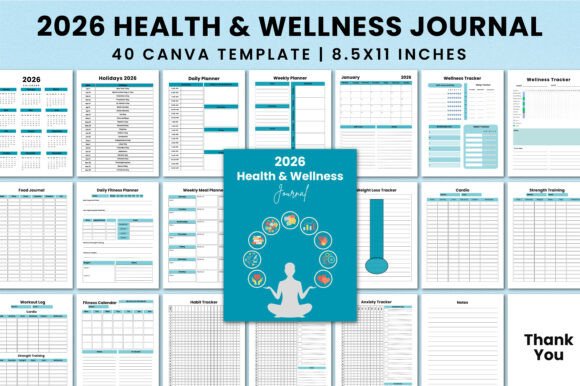 2026 Health Wellness Journal KDP: A Comprehensive Tool for Mind, Body, and Soul