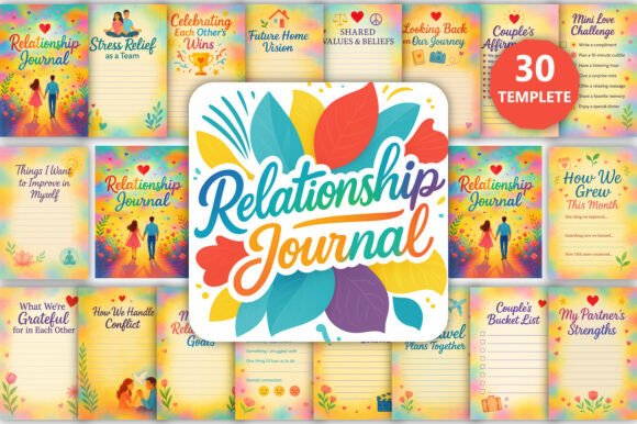 Deepening Connection Through The Relationship Journal Canva Kdp