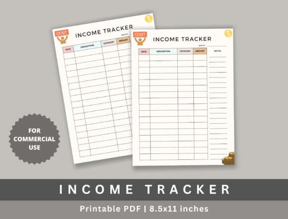 Income Tracker KDP