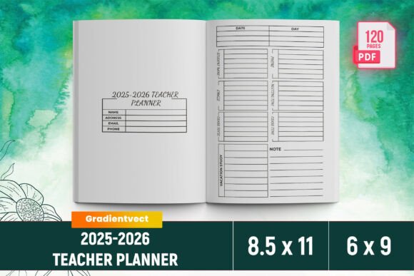 KDP 2025-2026 Teacher Planner Canva: A Practical Tool for Educators