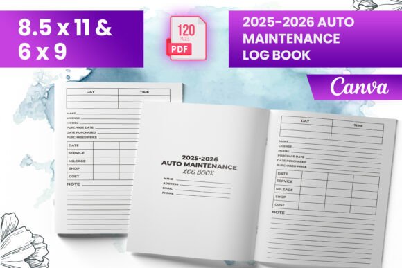 The 2025-2026 Auto Maintenance Log Book KDP: A Must-Have for Modern Creators and Entrepreneurs