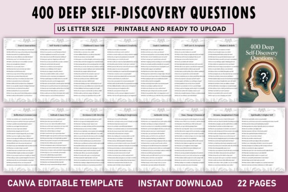 Unlocking Your Inner World: A Guide to 400 Deep Self-Discovery Questions